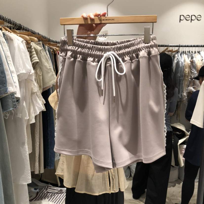 ALMOND PEPE韓國㊣直郵東大門代購女裝新款休閑熱賣時尚短褲ALMOND PEPE短褲