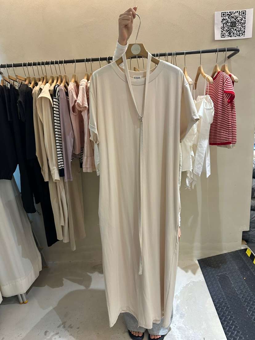 ERIA直郵韓國代購㊣女裝新品人氣25春夏時尚休閑熱賣連衣裙ERIA/HUE連衣裙
