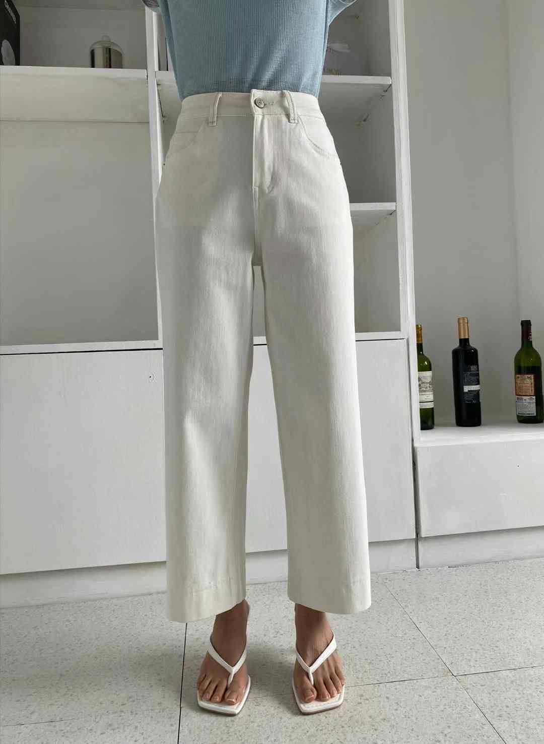 MARFA-말파-T直郵韓國代購㊣女裝新品休閑25春夏熱賣牛仔褲MARFA-T牛仔褲