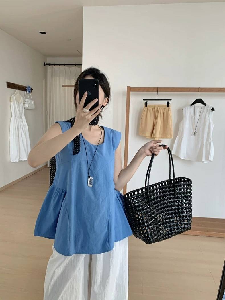 STRAWBERRY韓國㊣直郵東大門代購女裝新品休閑人氣吊帶背心STRAWBERRY吊帶/背心