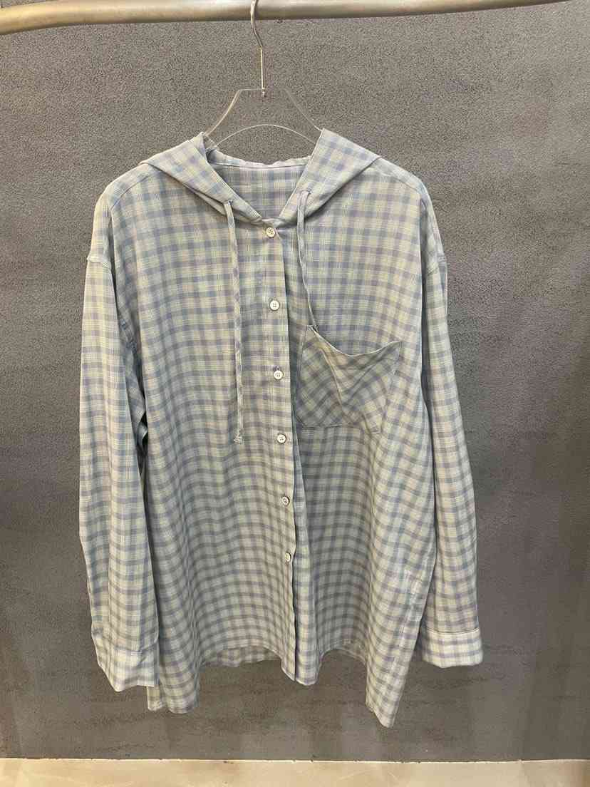 HARZI東大門代購女裝新款時尚真品職業25春夏休閑襯衫蕾絲衫HARZI襯衫/蕾絲衫