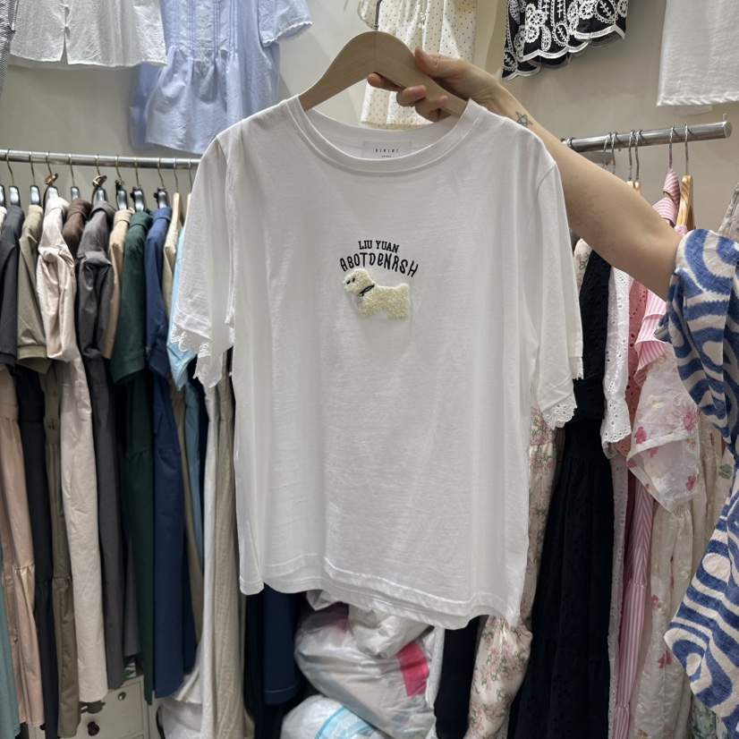 BIKINI韓國直郵㊣女裝新品推薦25春夏時尚休閑熱賣人氣T恤BIKINIT恤