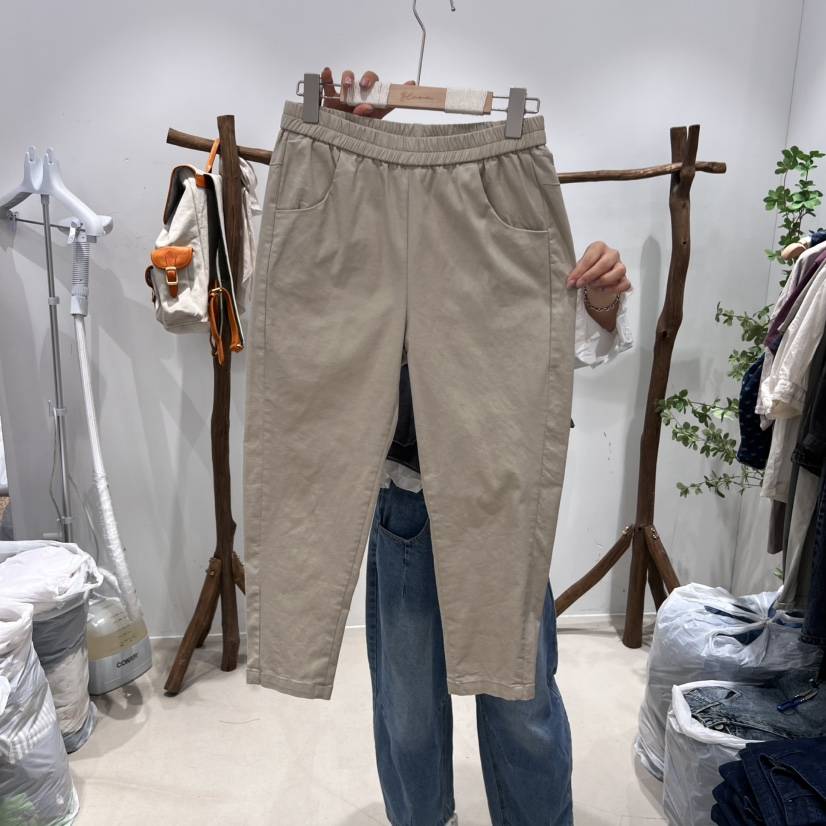 BLOOM直郵韓國代購㊣女裝新款熱賣時尚休閑推薦人氣25春夏休閑褲BLOOM休閑褲