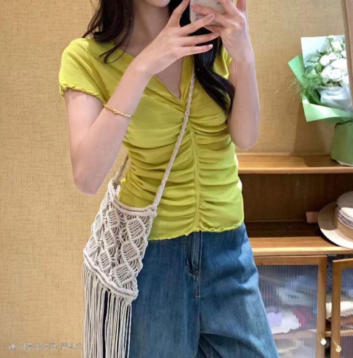 BLING BLING-S韓國直郵㊣女裝新款熱賣推薦休閑25春夏針織衫BLING BLING-S針織衫