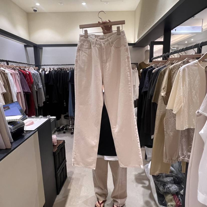 SELF SERVICE韓國㊣直郵東大門代購女裝新品休閑人氣牛仔褲SELF SERVICE牛仔褲