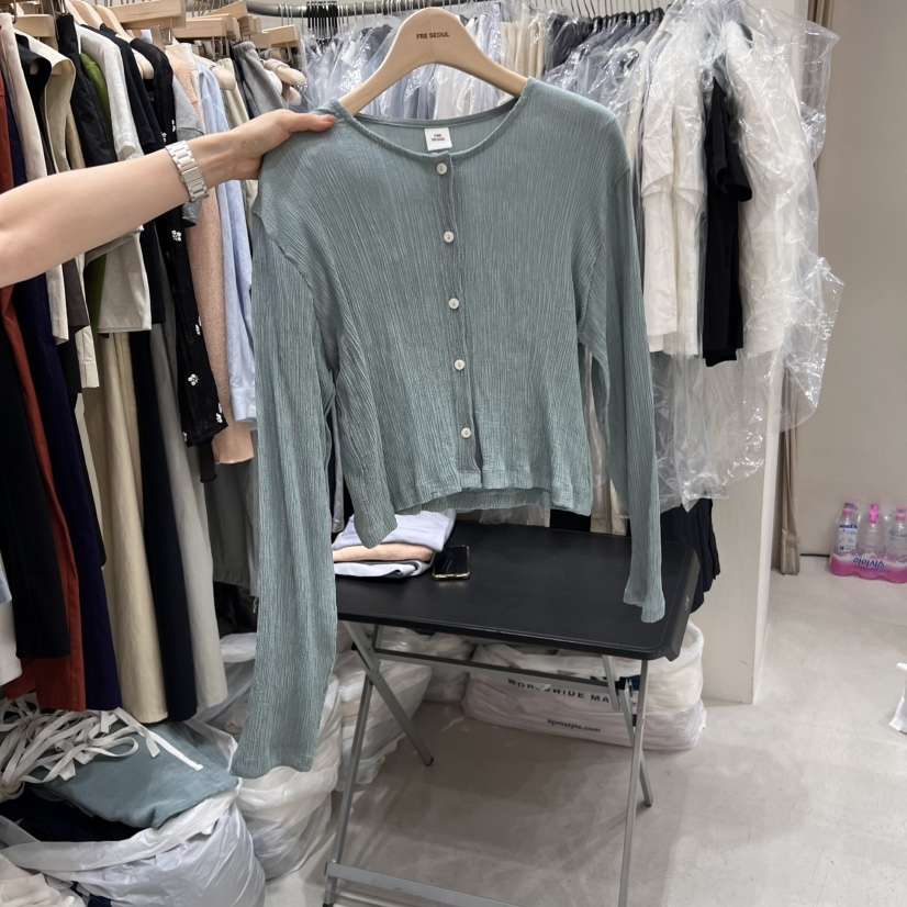 FRE韓國直郵㊣東大門實拍女裝新品推薦休閑時尚熱賣長袖T恤FRE長袖T恤