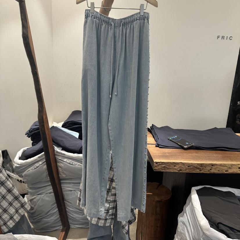 FRIC直郵韓國代購㊣女裝新品時尚25春夏推薦熱賣休閑休閑褲FRIC休閑褲