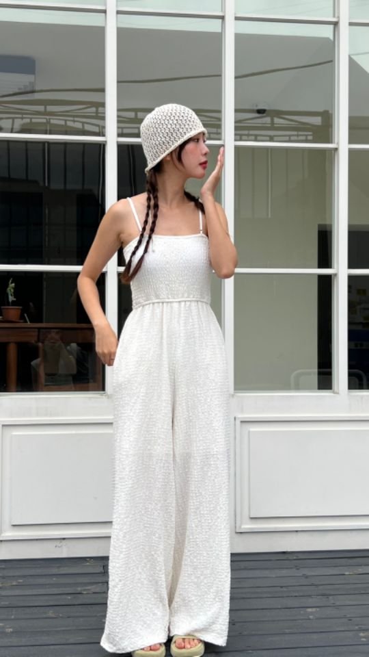 HEY/TO SEWING韓國直郵㊣女裝新款時尚休閑推薦25春夏連體褲BY HEY/TO SEWING連體褲