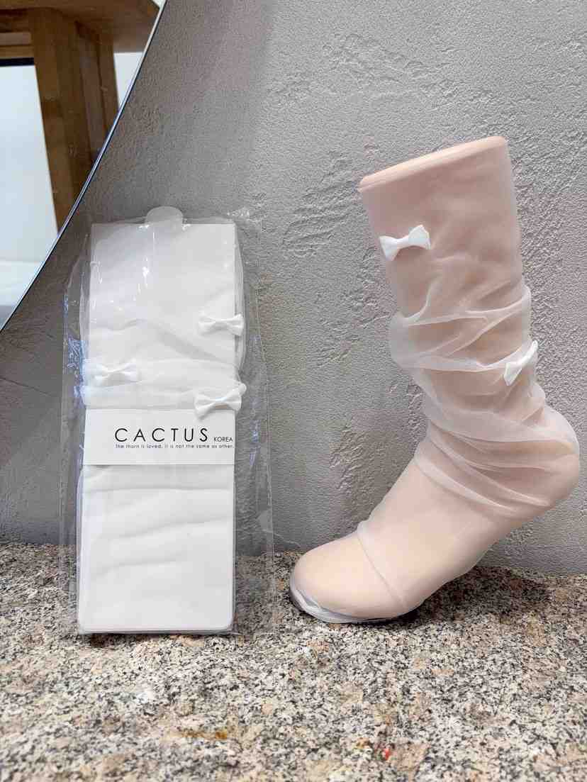 CACTUS-Q直郵韓國代購㊣女裝新款休閑時尚推薦熱賣襪子蝴蝶結CACTUS十雙起/可混搭襪子