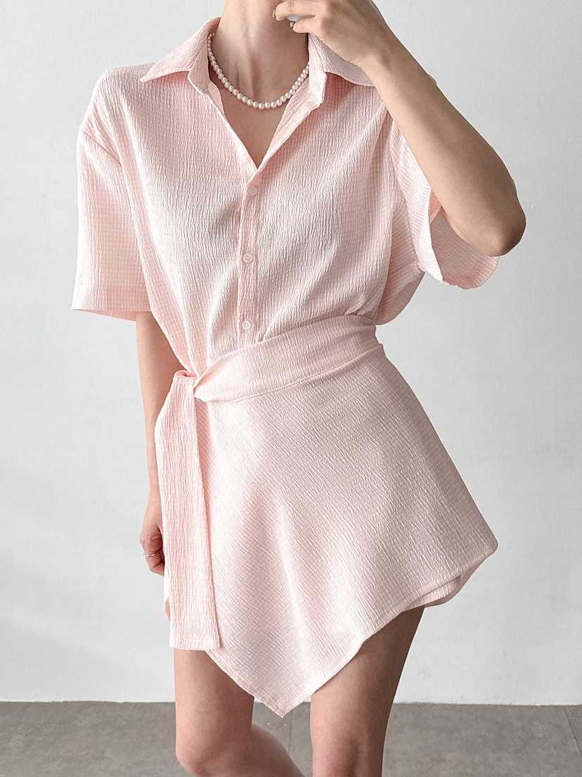 RED-J-레드.J-T韓國直郵㊣女裝新品人氣推薦休閑25春夏套裝RED-J套裝