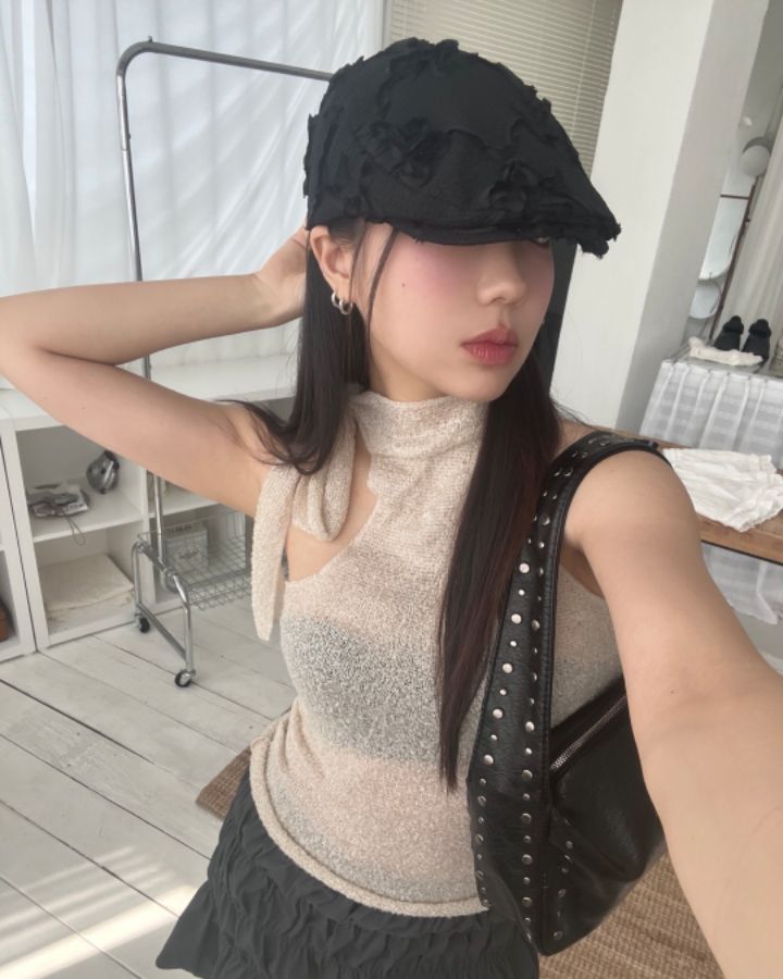 LIVE FOREVER韓國直郵㊣女裝新款推薦熱賣人氣25春夏吊帶背心LIVE FOR_EVER吊帶/背心