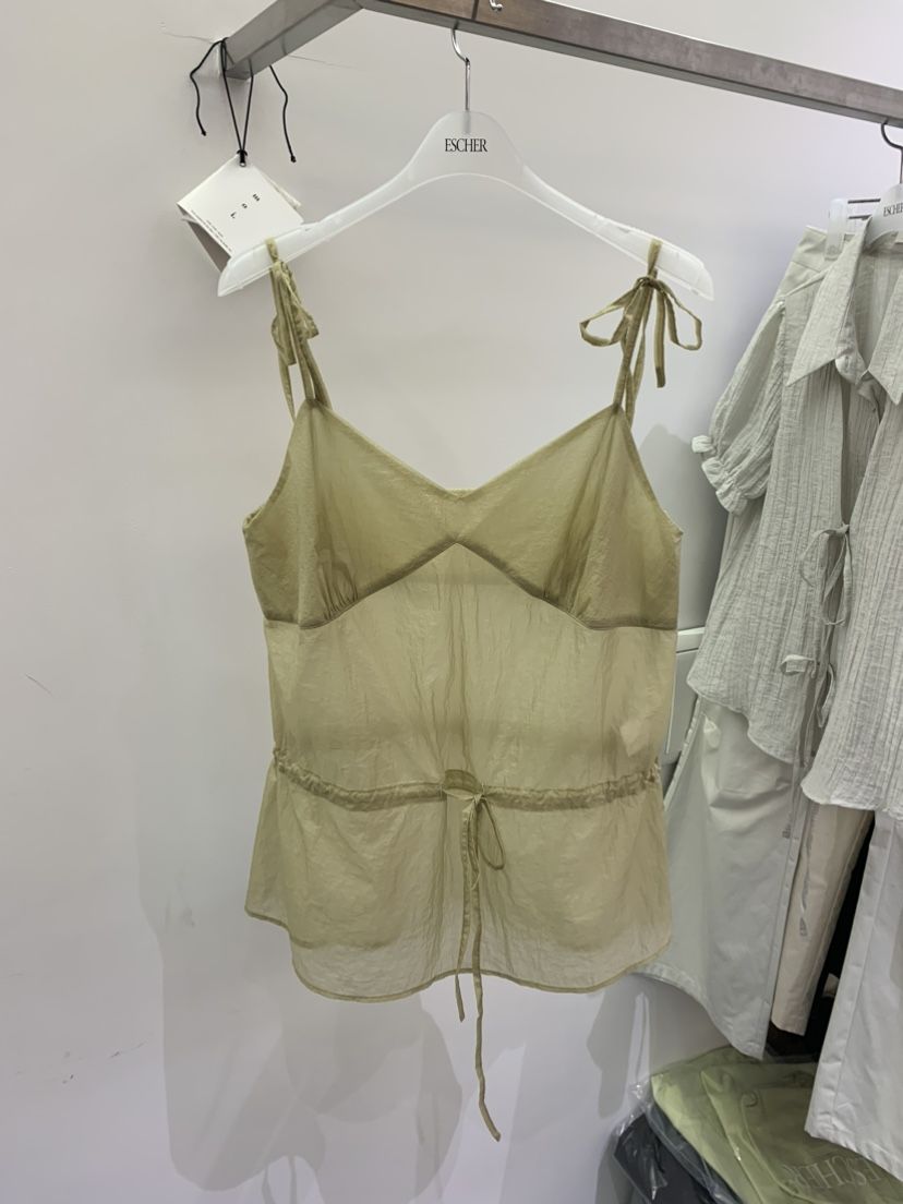 ESCHER韓國㊣直郵東大門代購女裝新品25春夏熱賣推薦吊帶背心ESCHER吊帶/背心