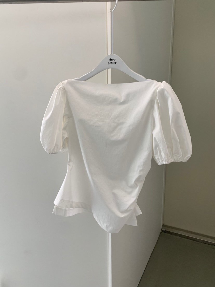 SHOP POSTER韓國直郵㊣女裝新款熱賣休閑推薦人氣襯衫蕾絲衫SHOP_POSTER襯衫/蕾絲衫