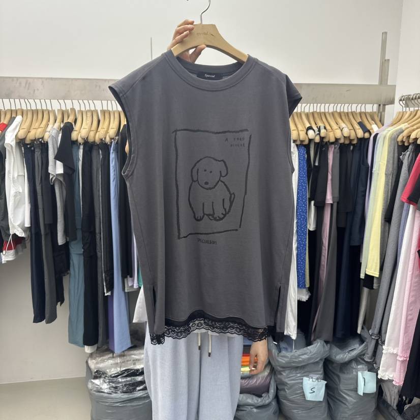 SPECIAL直郵韓國代購㊣女裝新品熱賣休閑推薦25春夏吊帶背心SPECIAL吊帶/背心