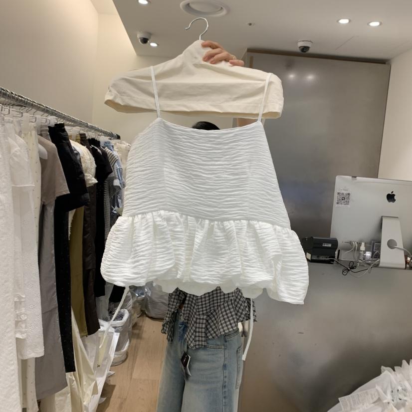 MEET ME韓國直郵㊣東大門實拍女裝新品人氣25春夏吊帶背心MEET ME吊帶/背心