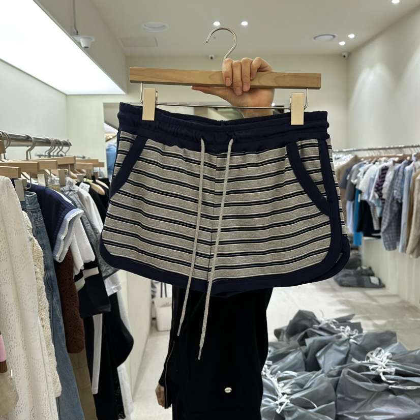 TOMGIRL直郵韓國代購㊣女裝新品時尚25春夏人氣熱賣休閑短褲TOMGIRL短褲