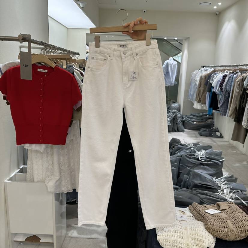 TOMGIRL韓國代購女士新品真品25春夏推薦時尚人氣熱賣休閑褲TOMGIRL休閑褲