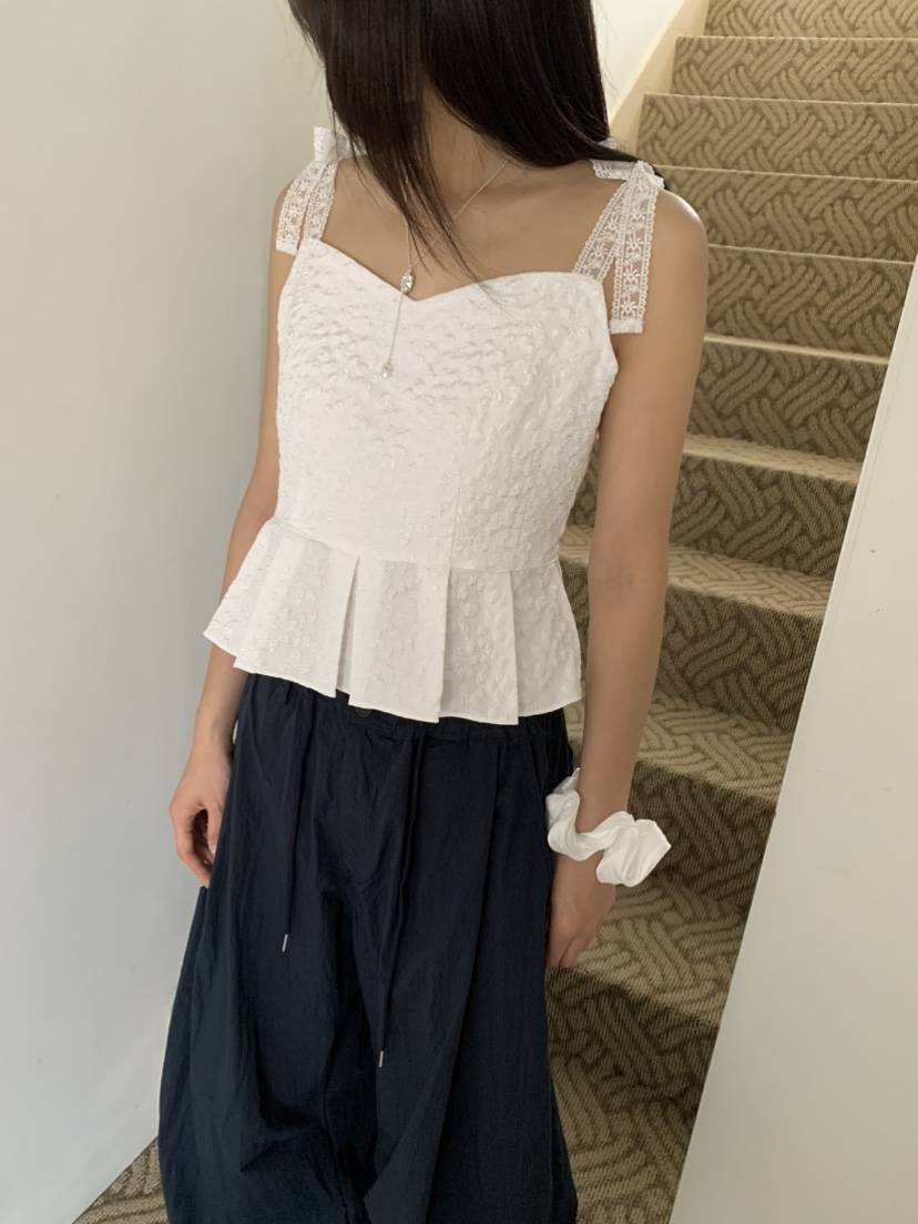 BADCALM韓國㊣直郵東大門代購女裝新款25春夏推薦人氣吊帶背心BADCALM吊帶/背心
