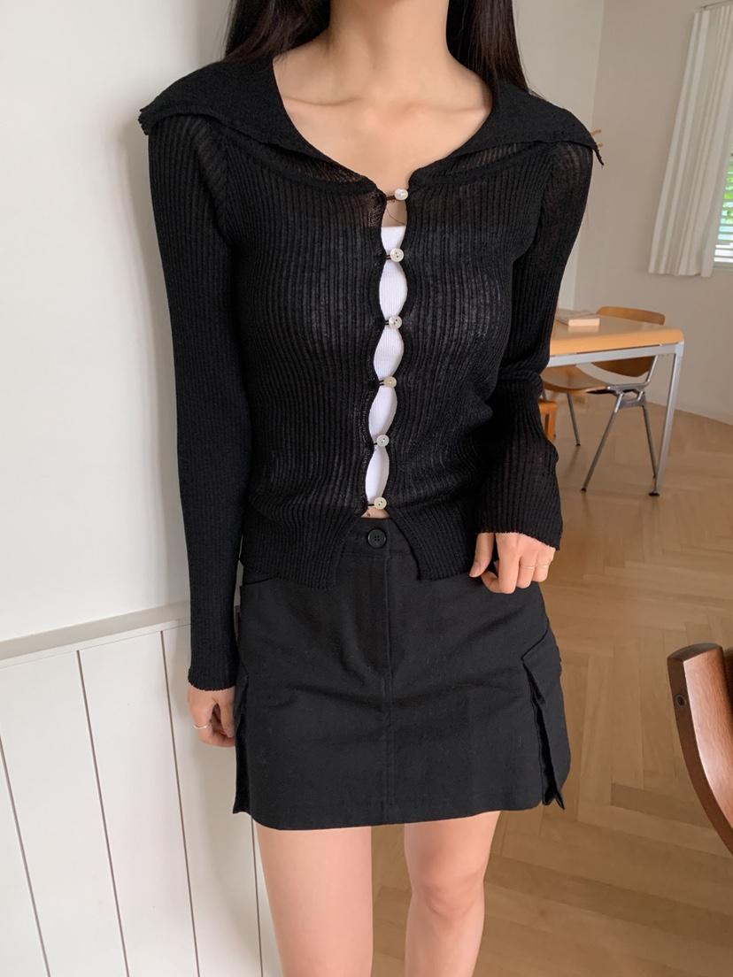 DARLUZ_MI直郵韓國代購㊣女裝新款休閑推薦人氣25春夏針織衫DARLUZ_MI針織衫