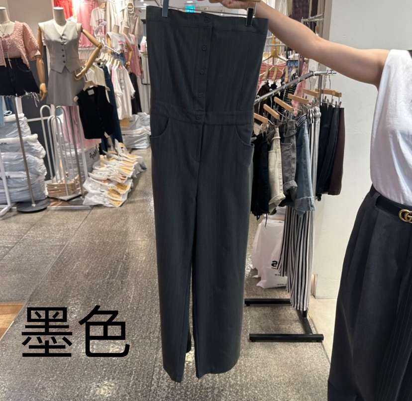 CELINA韓國直郵㊣東大門實拍女裝新品熱賣休閑推薦25春夏連體褲CELI_NA連體褲