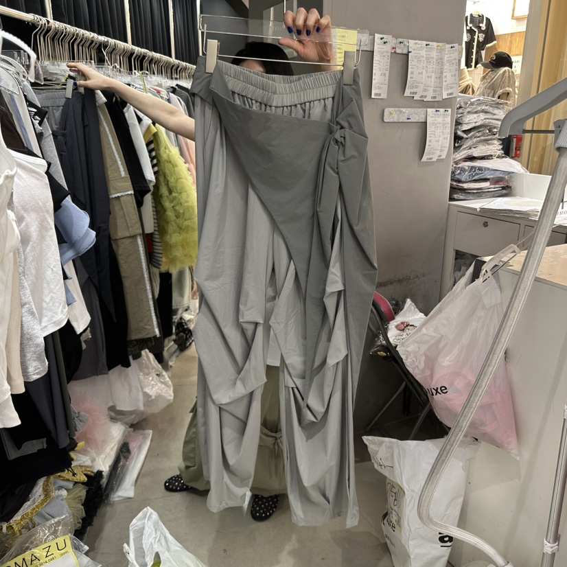 MOMAZU韓國直郵㊣東大門實拍女裝新品時尚熱賣人氣休閑休閑褲MOMAZU休閑褲
