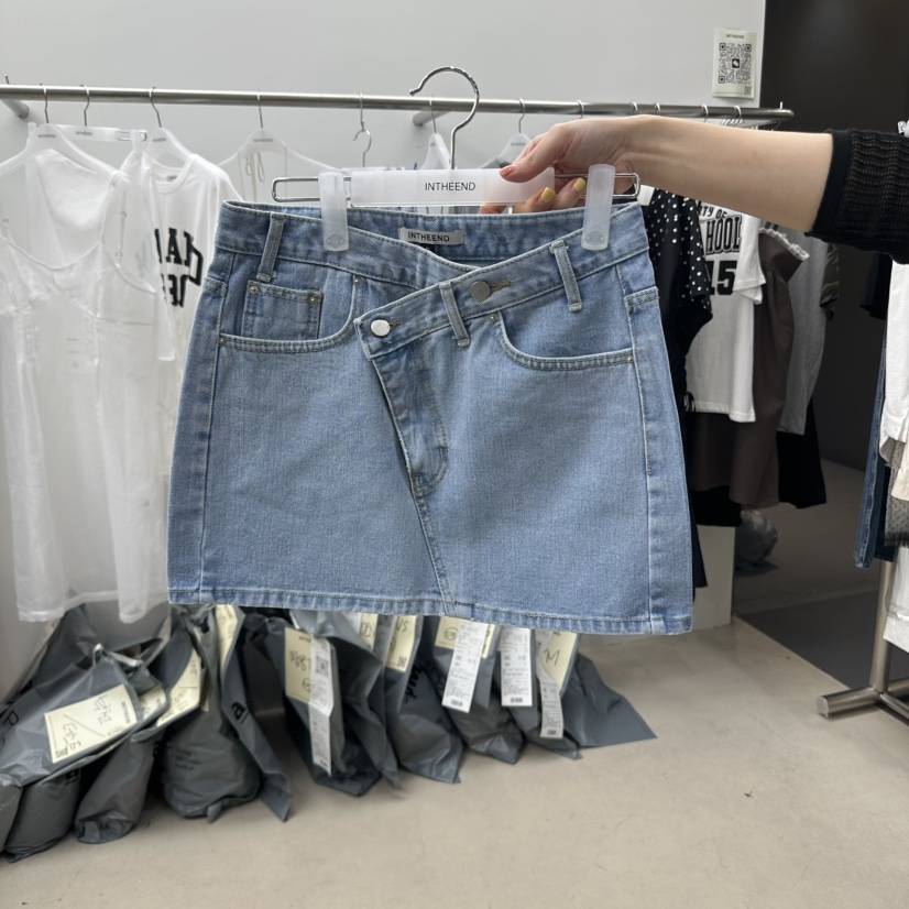 INTHEEND東大門代購女裝新品推薦真品職業休閑25春夏人氣短裙INTHEEND短裙