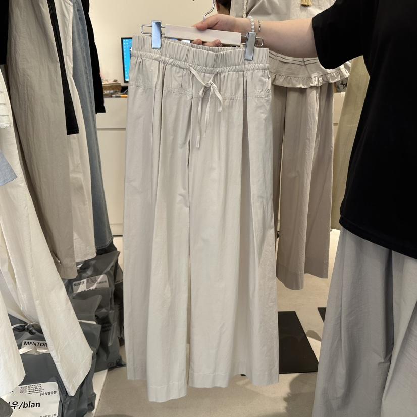 MENTOR東大門實拍女裝新款熱賣推薦職業休閑真品25春夏休閑褲MENTOR休閑褲