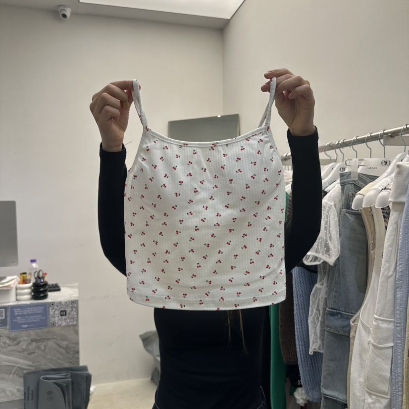 EYEL韓國代購女士新款休閑時尚人氣25春夏職業推薦吊帶背心EYEL吊帶/背心