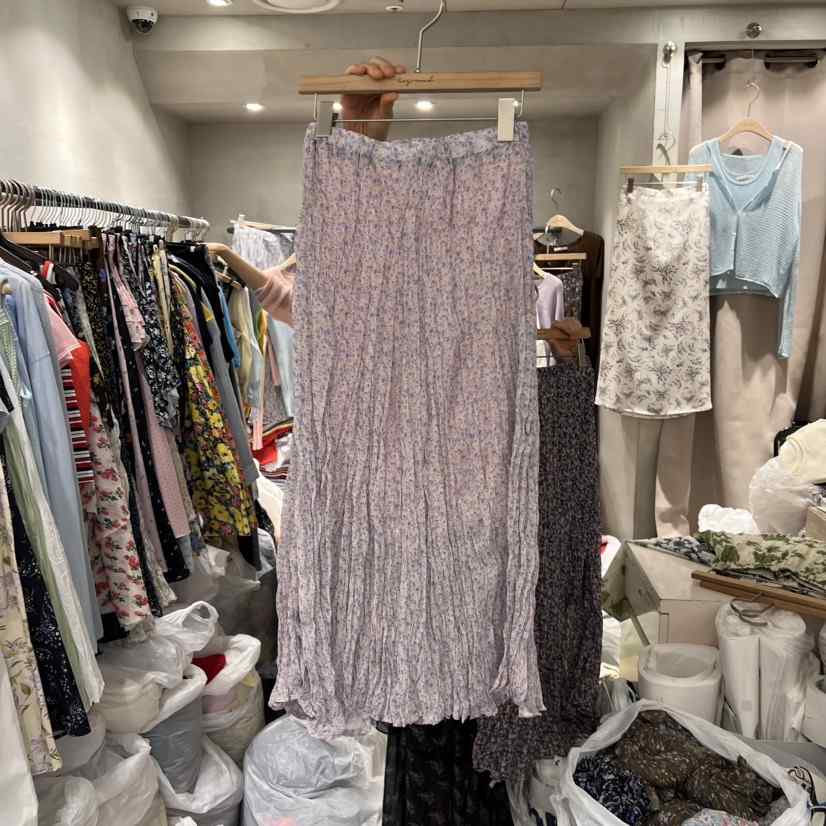 LOGROAD韓國直郵女士新款真品25春夏職業時尚休閑半身裙中短裙LOG ROAD半身裙/中短裙