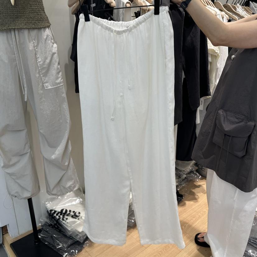 ORE-P東大門直郵女士新品時尚熱賣休閑人氣真品休閑褲亞麻布ORE休閑褲