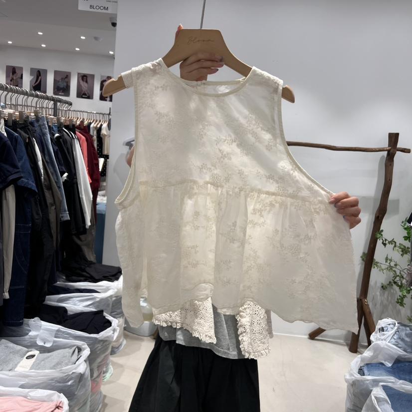 BLOOM東大門直郵女裝新品真品職業人氣時尚吊帶背心刺繡蕾絲BLOOM-S吊帶/背心