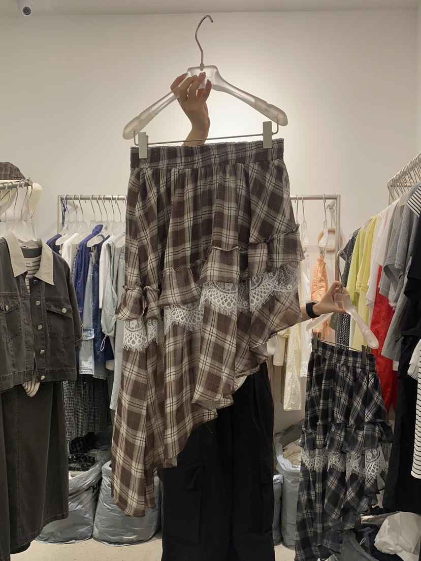 LOOKK韓國直郵女士新款真品25春夏人氣職業時尚半身裙中短裙LOOKK半身裙/中短裙