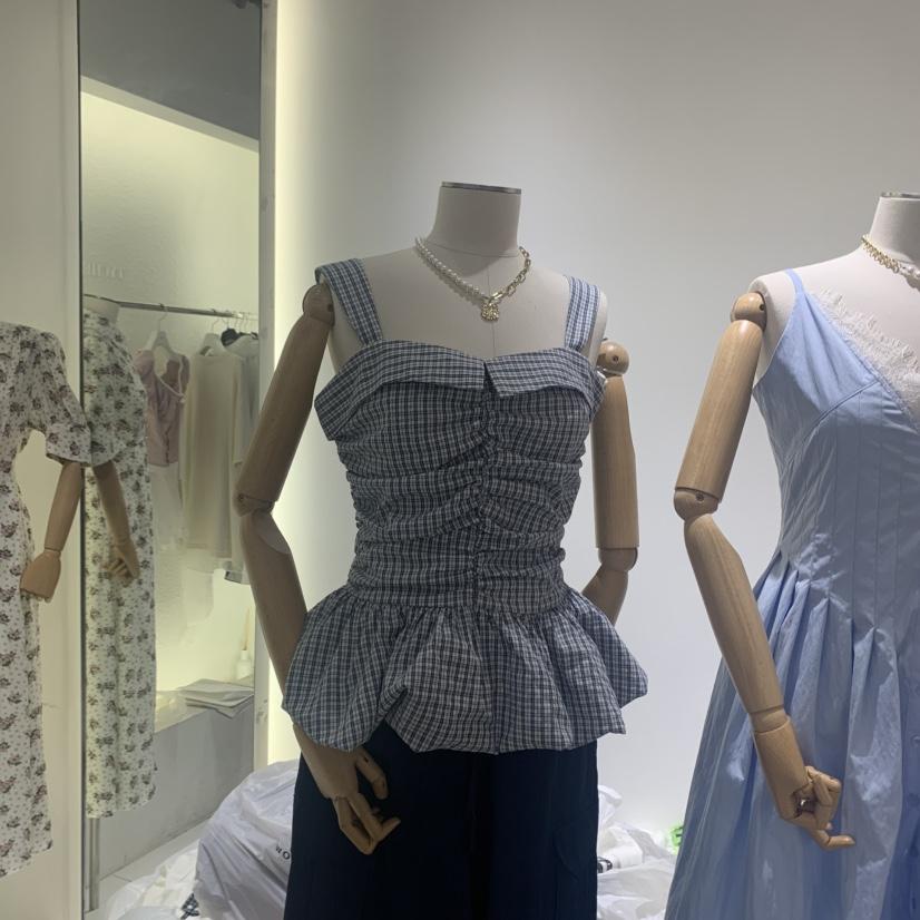 TYCHE東大門代購女士新品時尚職業人氣25春夏熱賣襯衫蕾絲衫TYCHE襯衫/蕾絲衫