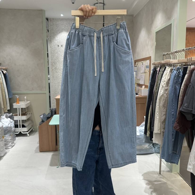 DELI JENNY韓國直郵女士新品真品人氣推薦職業熱賣25春夏牛仔褲DELI JENNY牛仔褲