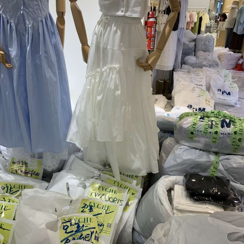 TYCHE東大門代購女士新款時尚職業推薦真品人氣半身裙中短裙TYCHE半身裙/中短裙