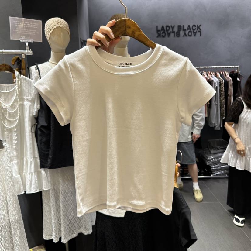 LADYBLACK東大門代購女裝新品職業休閑人氣真品25春夏推薦T恤LADYBLACKT恤
