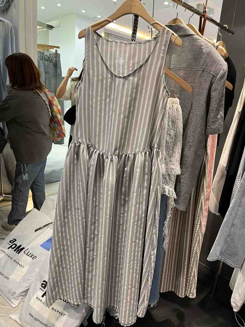EL BOSQUE韓國代購女裝新品休閑職業真品25春夏推薦連衣裙EL BOSQUE連衣裙