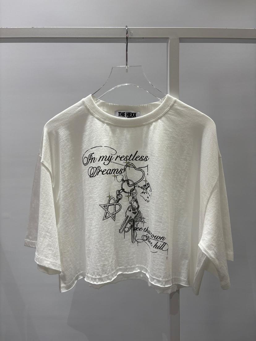 HEXX韓國直郵女裝新品時尚職業推薦人氣真品休閑25春夏熱賣T恤THE HEXXT恤