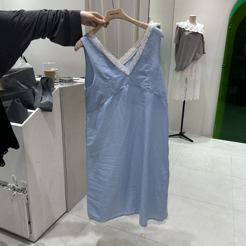MINI UNNI東大門實拍女士新品25春夏人氣休閑真品推薦連衣裙MINI UNNI連衣裙
