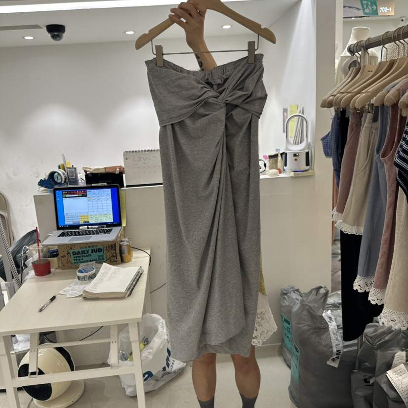 DAILYJUD韓國直郵女士新款職業25春夏人氣推薦時尚熱賣長裙DAILY JUD長裙