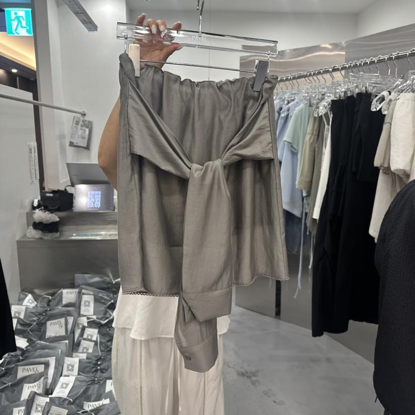 PAVEL東大門直郵女裝新品人氣職業25春夏真品推薦熱賣休閑短裙PAVEL短裙
