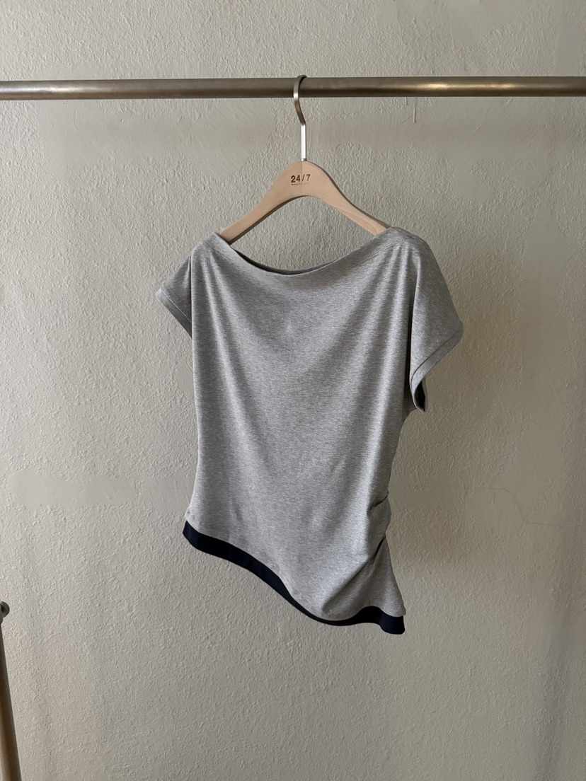 TWENTY FOUR SEVEN24-7東大門實拍女裝新品25春夏時尚T恤TEWNTY FOUR SEVEN24-7T恤