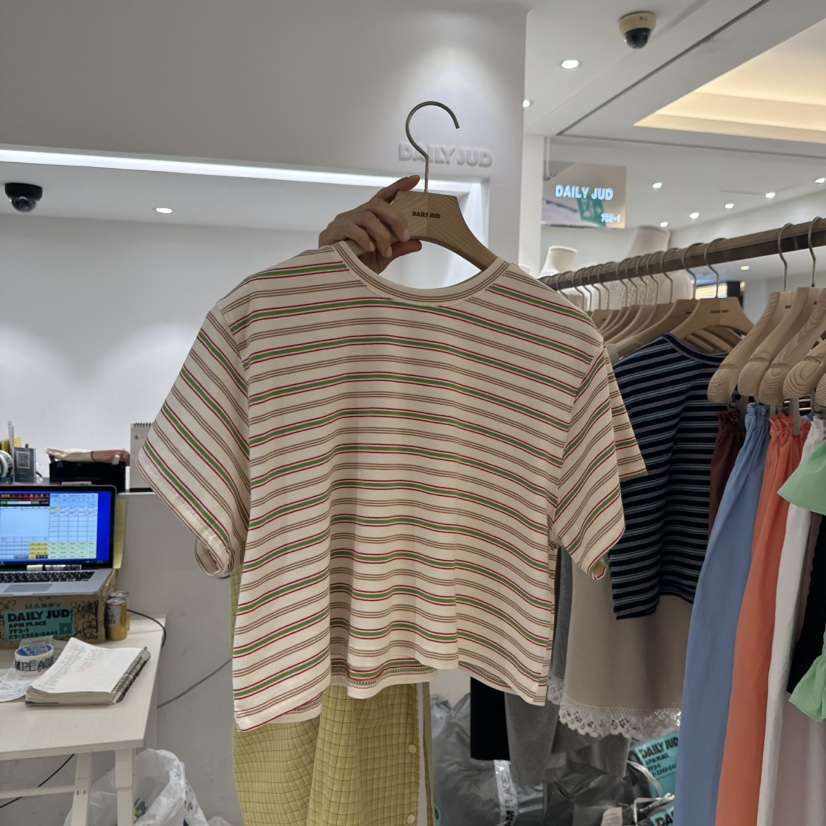 DAILYJUD韓國代購女裝新品真品25春夏人氣時尚推薦熱賣職業T恤DAILY JUDT恤