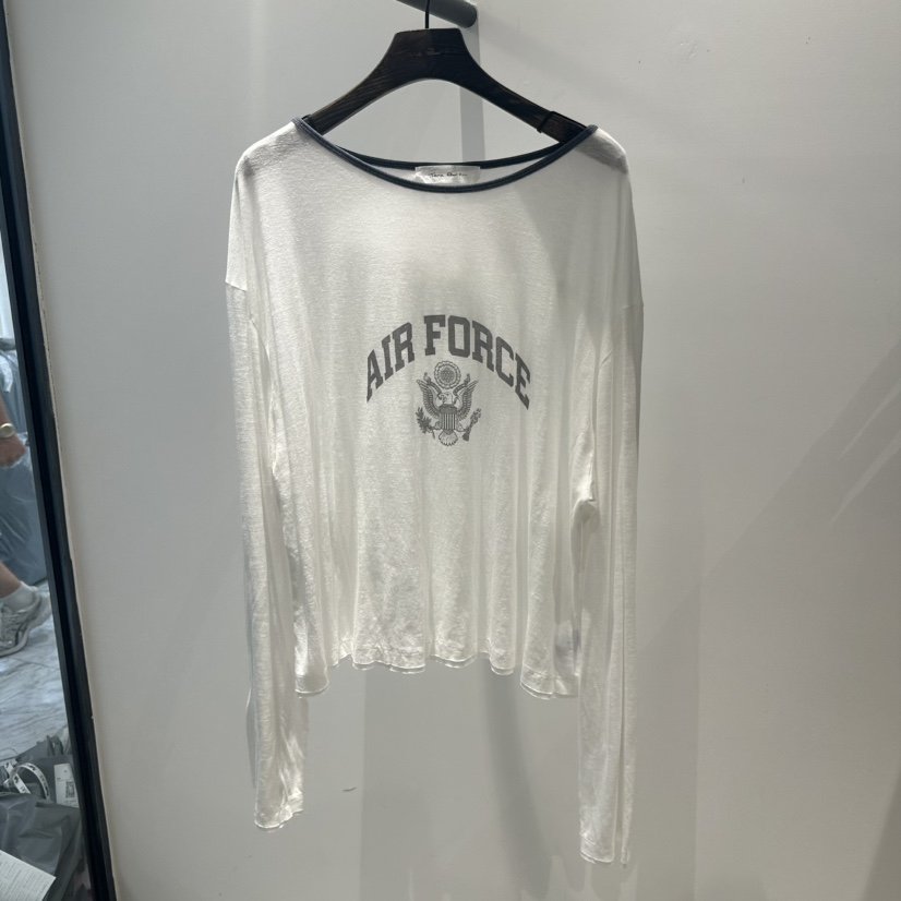 JANE BIRKIN東大門實拍女士新款人氣時尚推薦長袖T恤亞麻布JANE BIRKIN設計師品牌長袖T恤