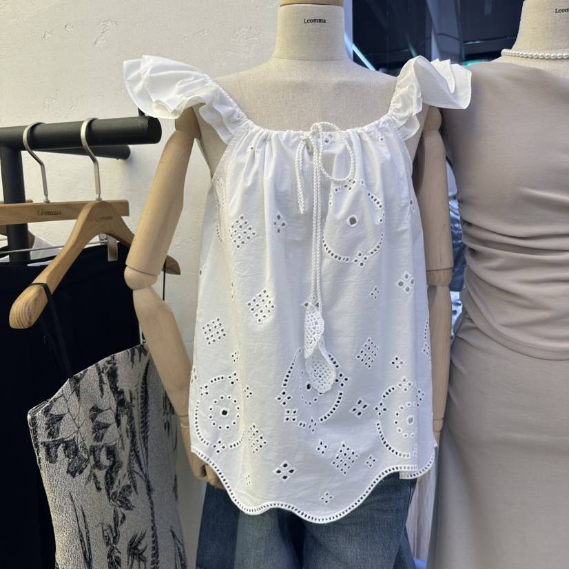 LCOMMA東大門實拍女裝新品休閑時尚熱賣真品25春夏吊帶背心LCOMMA吊帶/背心