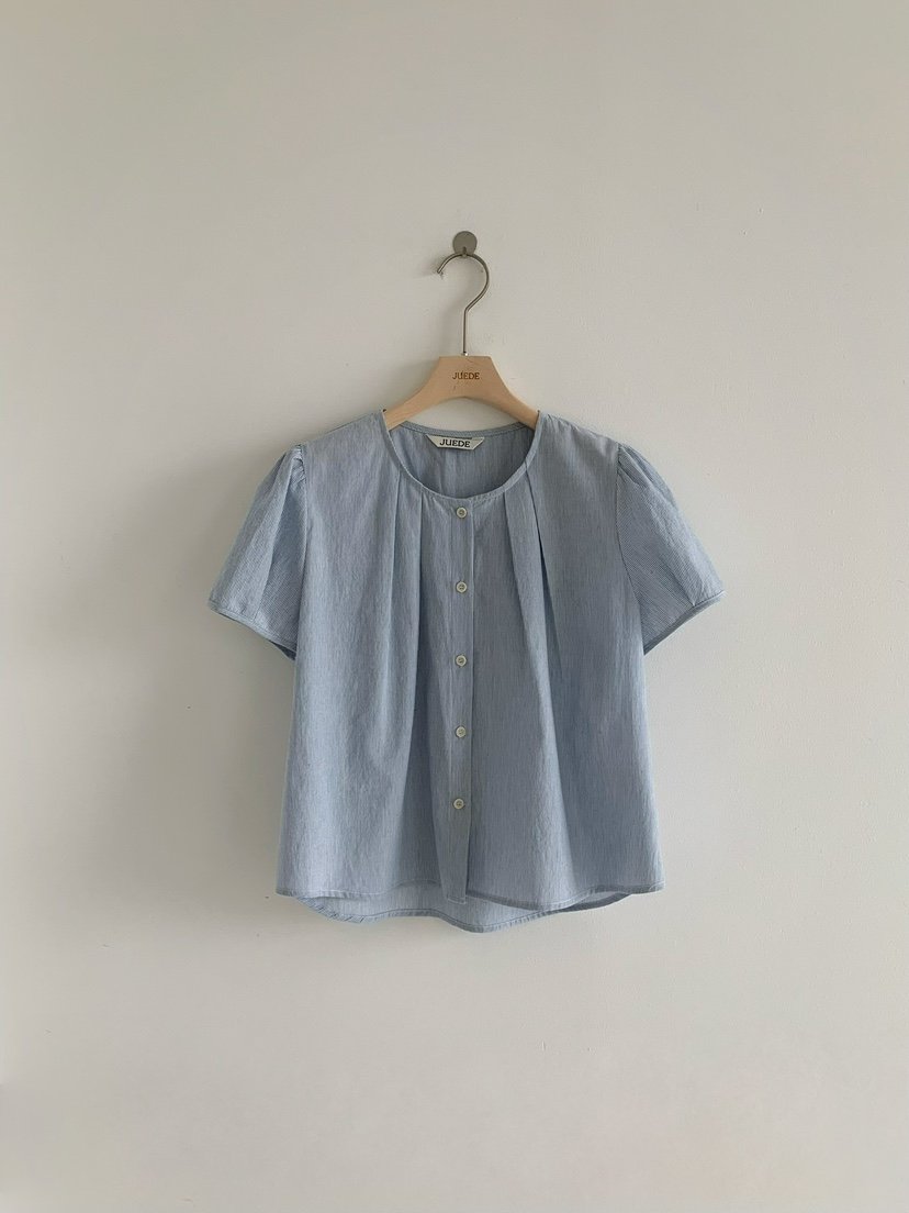 JUEDE（此品牌容易投訴）韓國代購㊣女裝新品25春夏襯衫蕾絲衫JUEDE襯衫/蕾絲衫