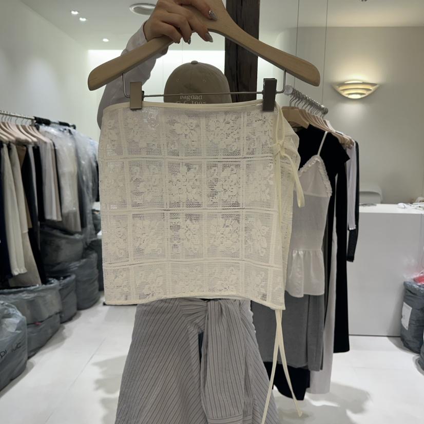 AVECNOUS東大門㊣代購女裝新品人氣熱賣時尚25春夏推薦短裙AVECNOUS短裙