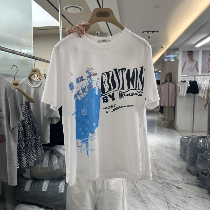 FORMING-P韓國直郵㊣女裝新款職業人氣25春夏推薦休閑真品T恤FORMINGT恤