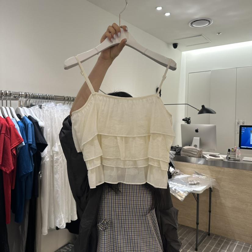 VIVE東大門㊣直郵女士新品真品25春夏人氣職業時尚吊帶背心VIVE吊帶/背心