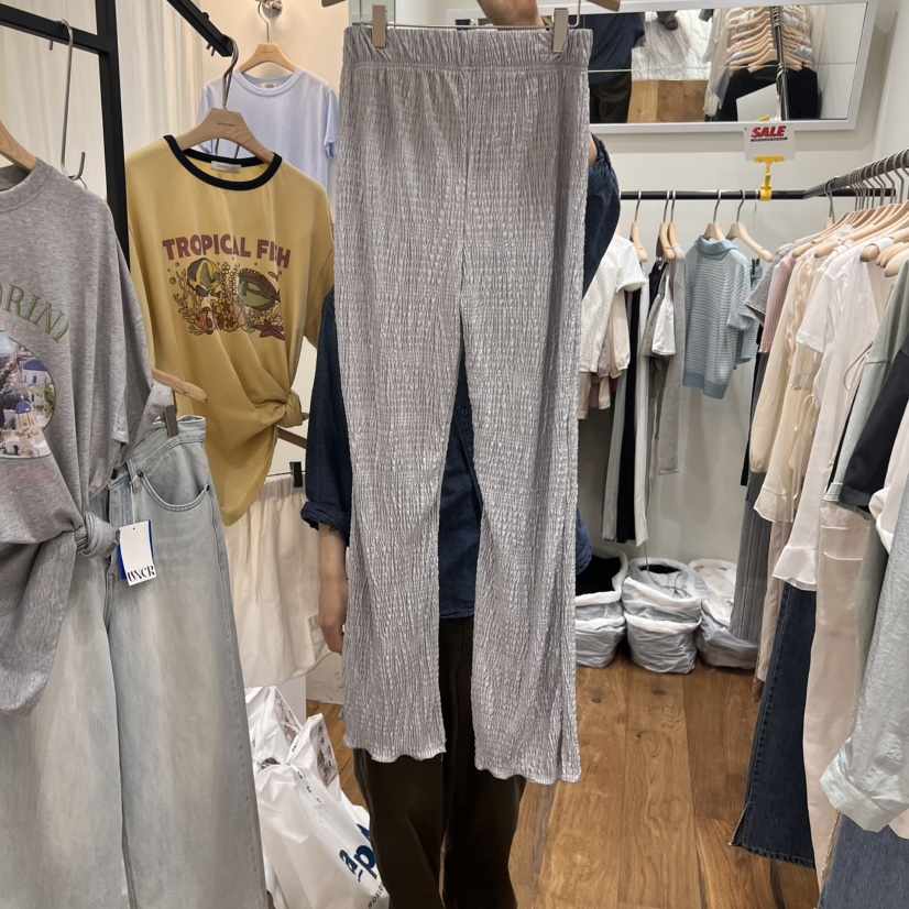 UNCOVER韓國直郵㊣女裝新款時尚推薦25春夏人氣真品職業休閑褲UNCOVER休閑褲